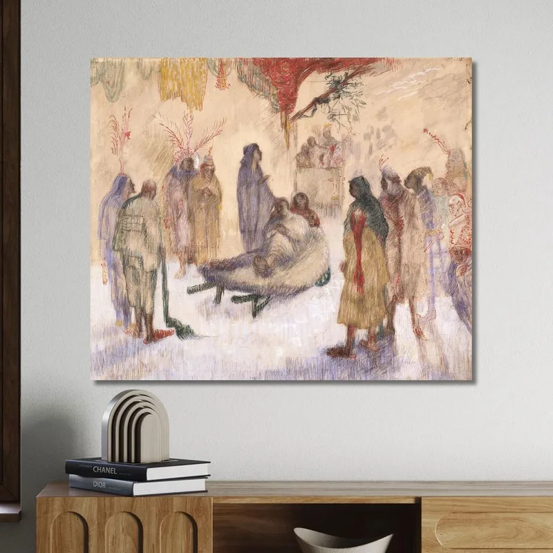 Cristo Con Gli Zoppi James Ensor