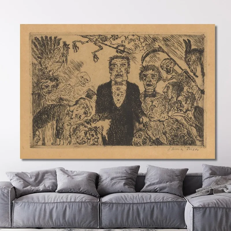 Der Hochmut 2 James Ensor