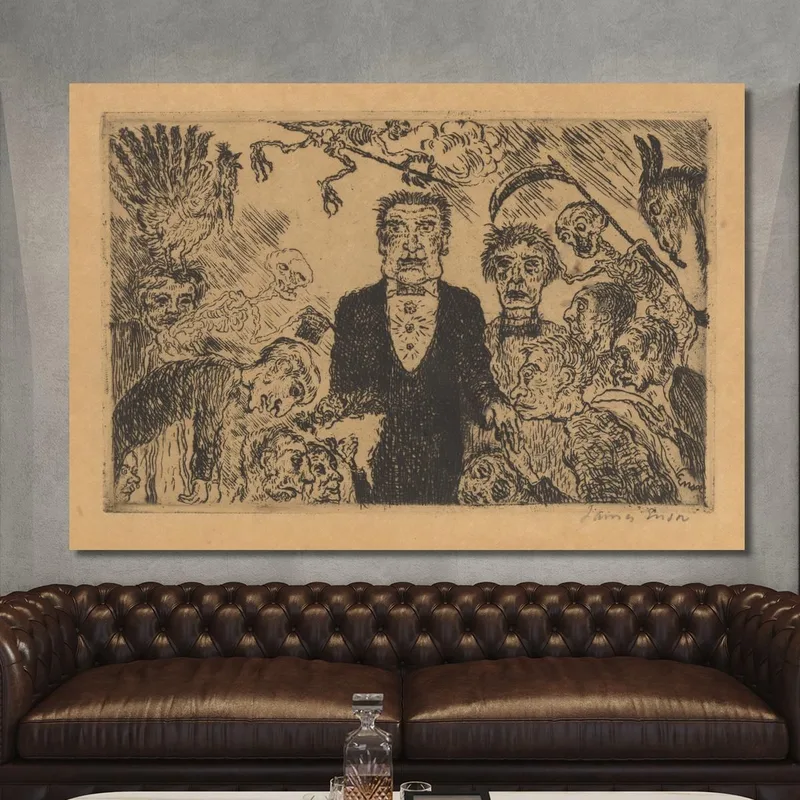 Der Hochmut 2 James Ensor