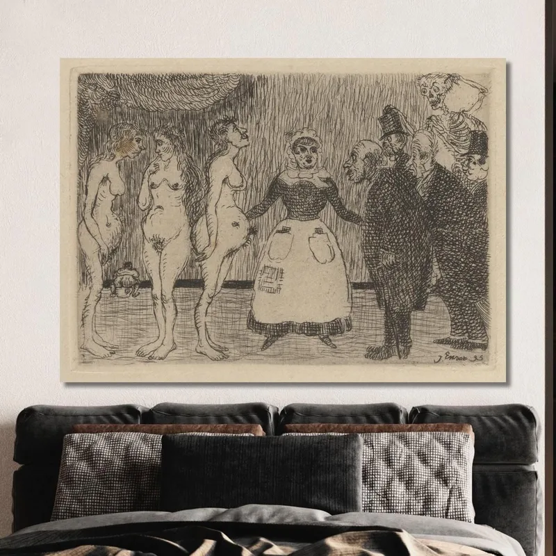 The Old Scoundrels James Ensor