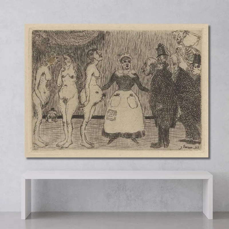 The Old Scoundrels James Ensor
