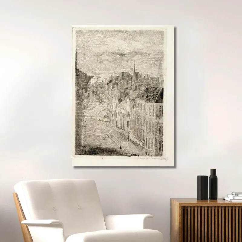 Il Viale Van Iseghemlaan A Ostenda James Ensor