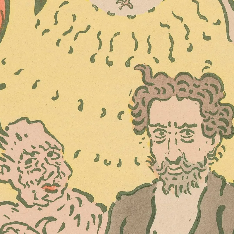 Demons Teasing Me: Poster For The James Ensor Exhibition At The Salon Des Cent In Paris James Ensor