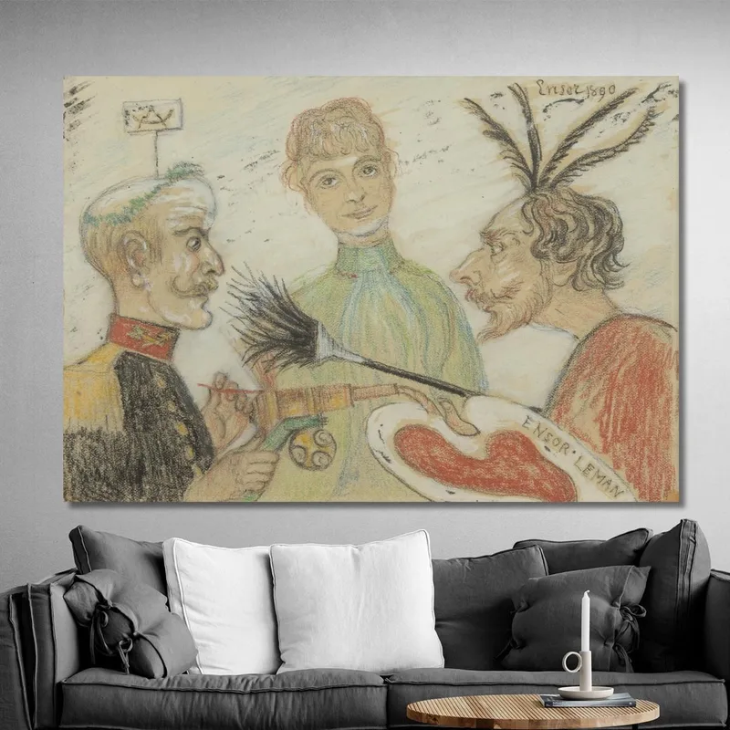 Ensor E Il Generale Leman James Ensor