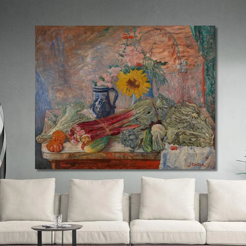 Blumen Und Gemüse James Ensor