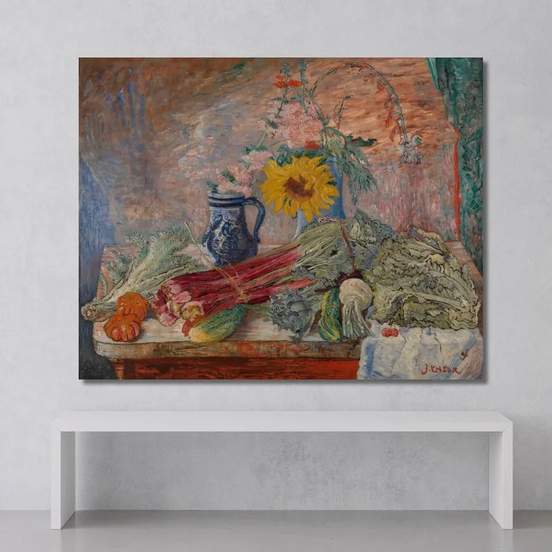 Blumen Und Gemüse James Ensor