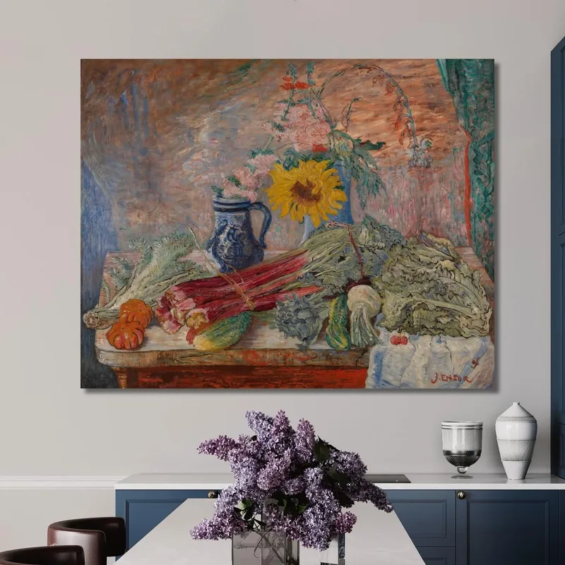 Blumen Und Gemüse James Ensor