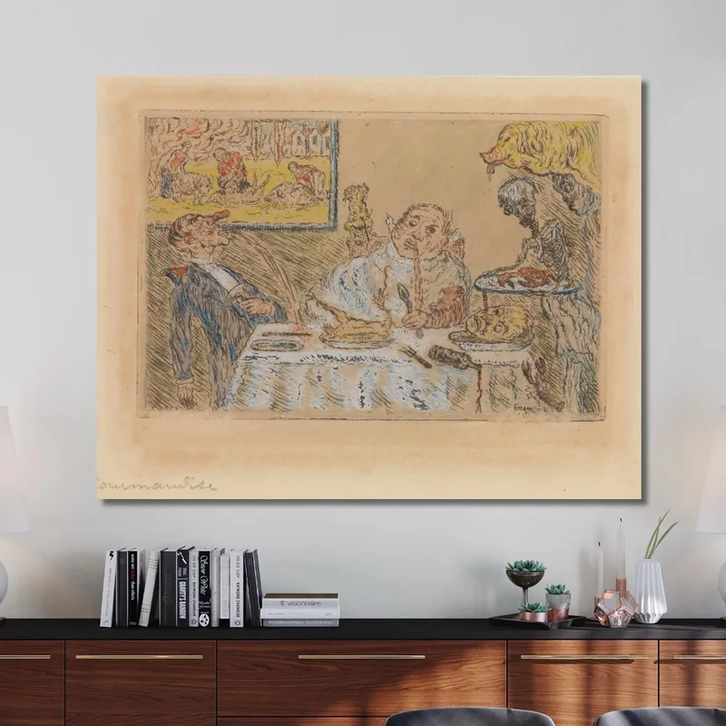 Gluttony James Ensor