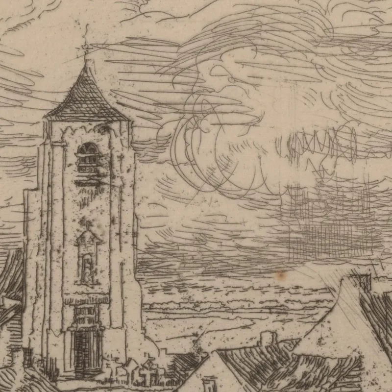Große Ansicht Von Mariakerke James Ensor