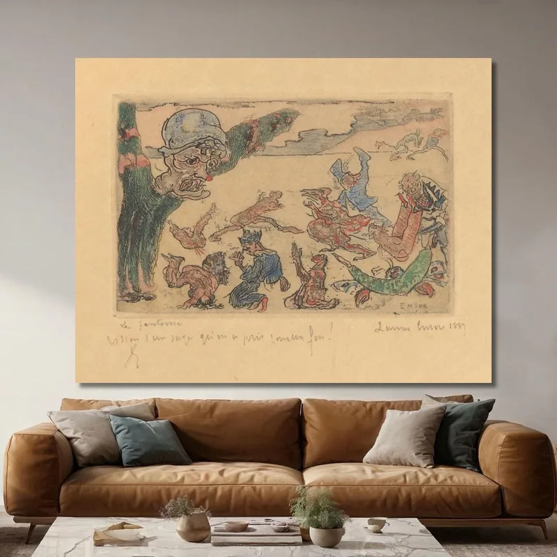 Das Gespenst James Ensor