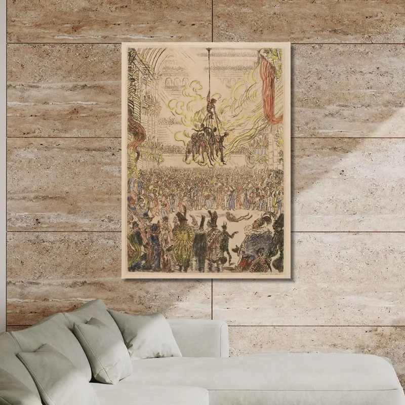 La Venganza De Hop-Frog James Ensor
