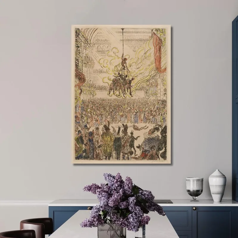La Venganza De Hop-Frog James Ensor