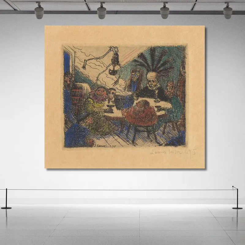 Re Pest James Ensor
