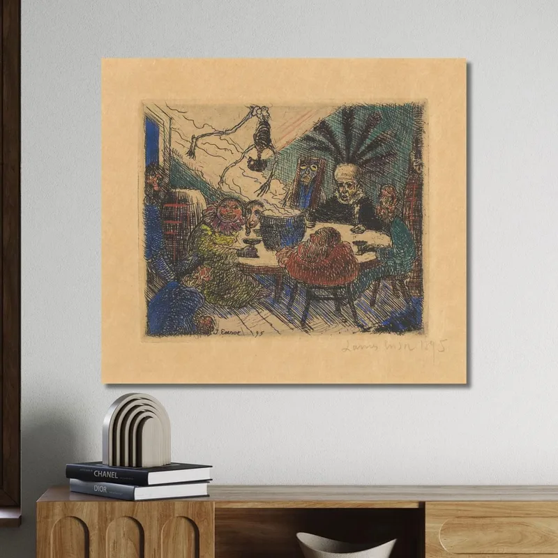 Re Pest James Ensor