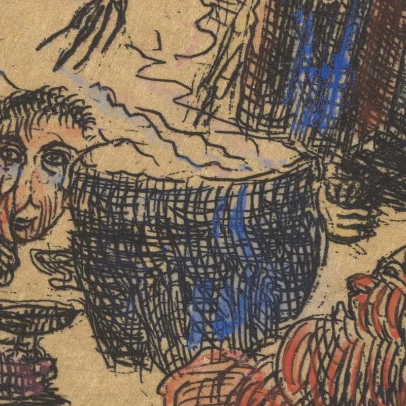 Re Pest James Ensor