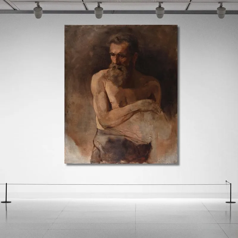Old Man James Ensor