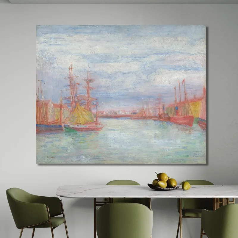 Hafen Von Ostende James Ensor