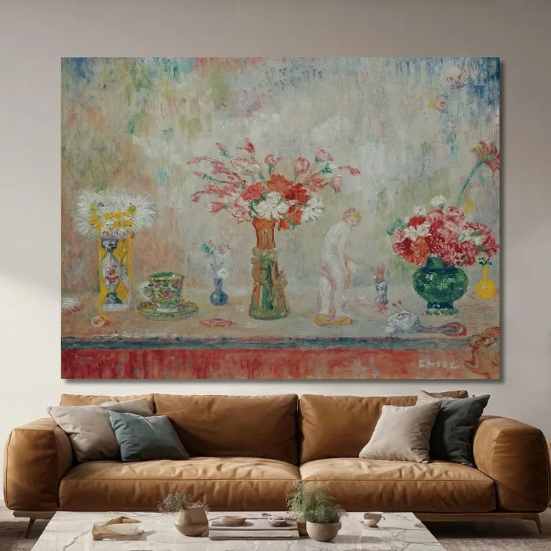 Natura Morta Fantastica James Ensor