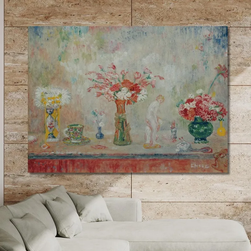 Natura Morta Fantastica James Ensor