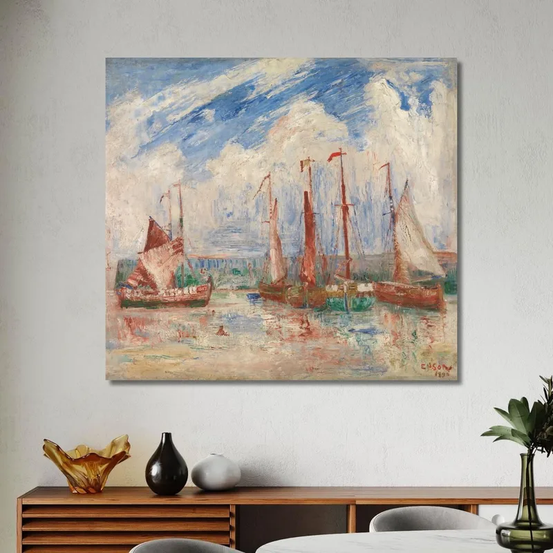 Segelboote James Ensor