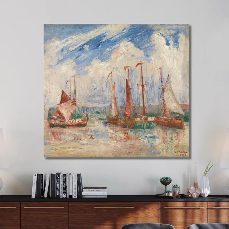 Segelboote James Ensor