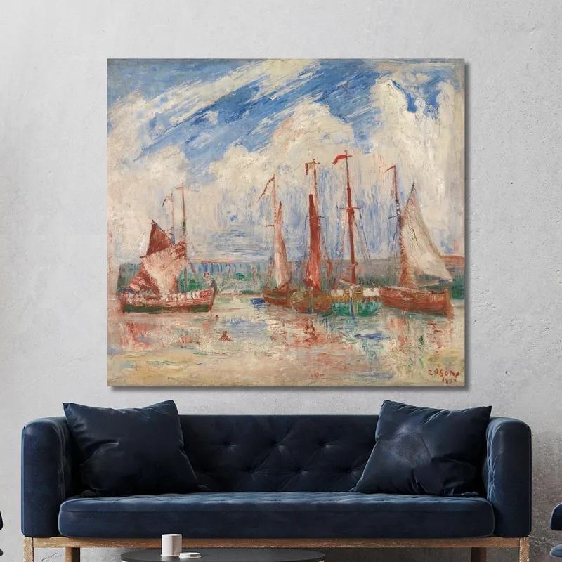 Segelboote James Ensor