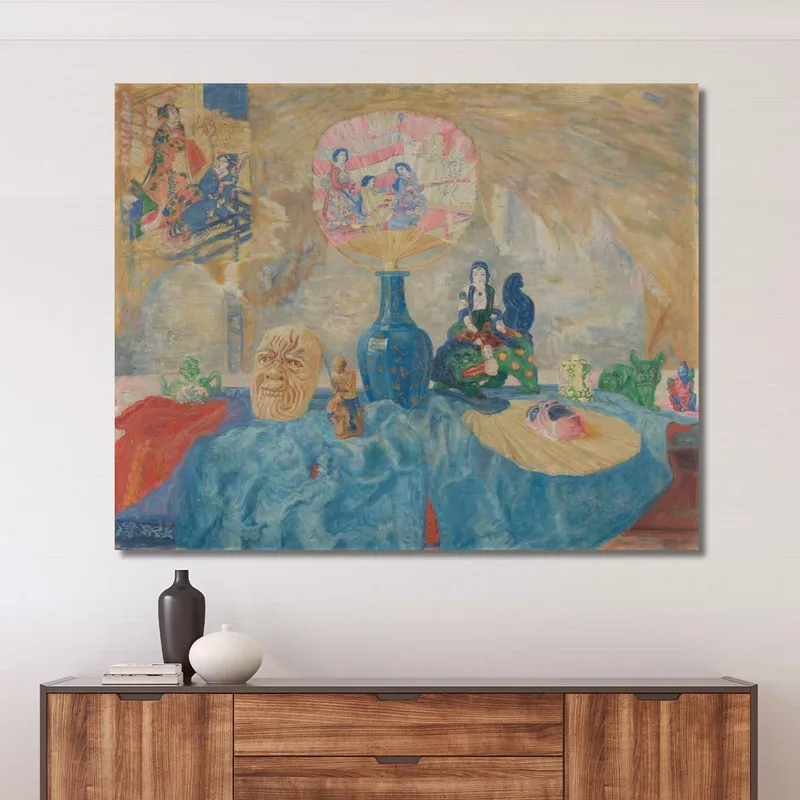 Still Life With Chinoiseries 2 James Ensor