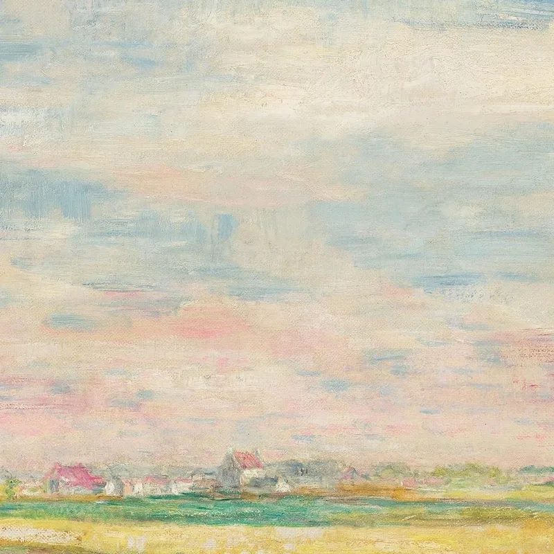 The Haute Barrière Outside Ostend James Ensor