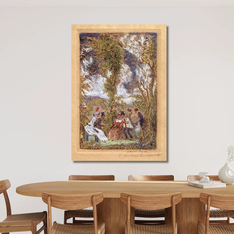Le Jardin De L'Amour James Ensor