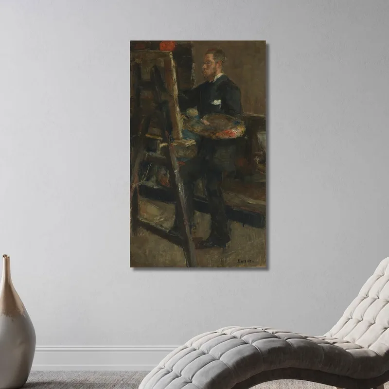 Der Maler Alfred William Finch James Ensor