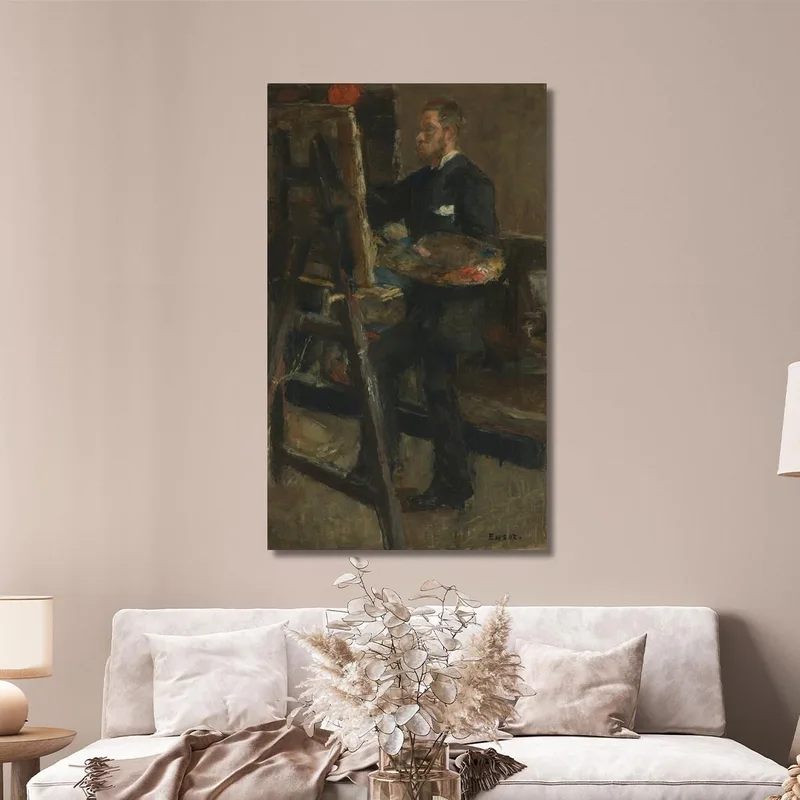 Der Maler Alfred William Finch James Ensor