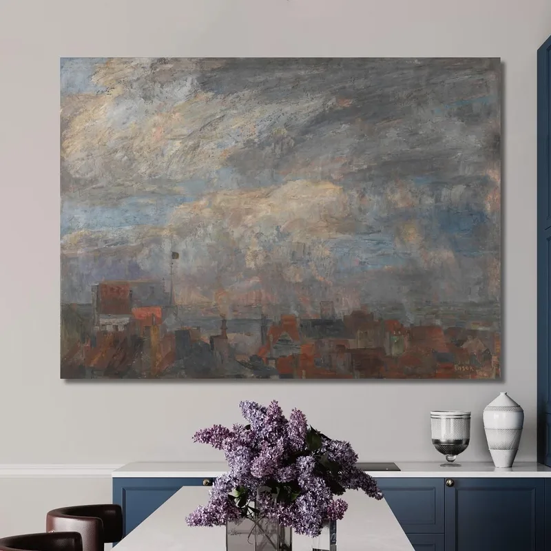 I Tetti Di Ostenda James Ensor