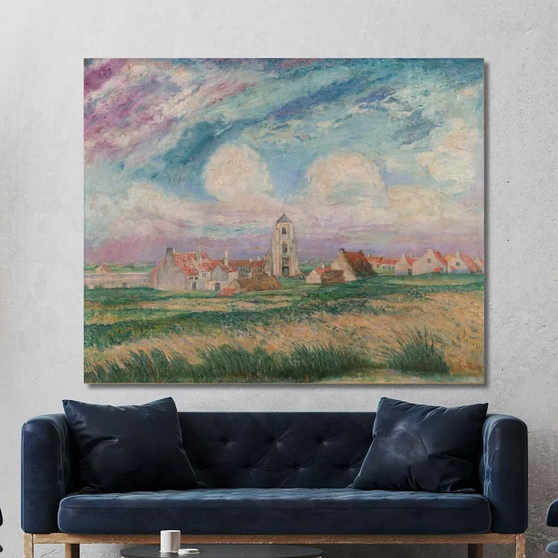 Vue De Mariakerke James Ensor