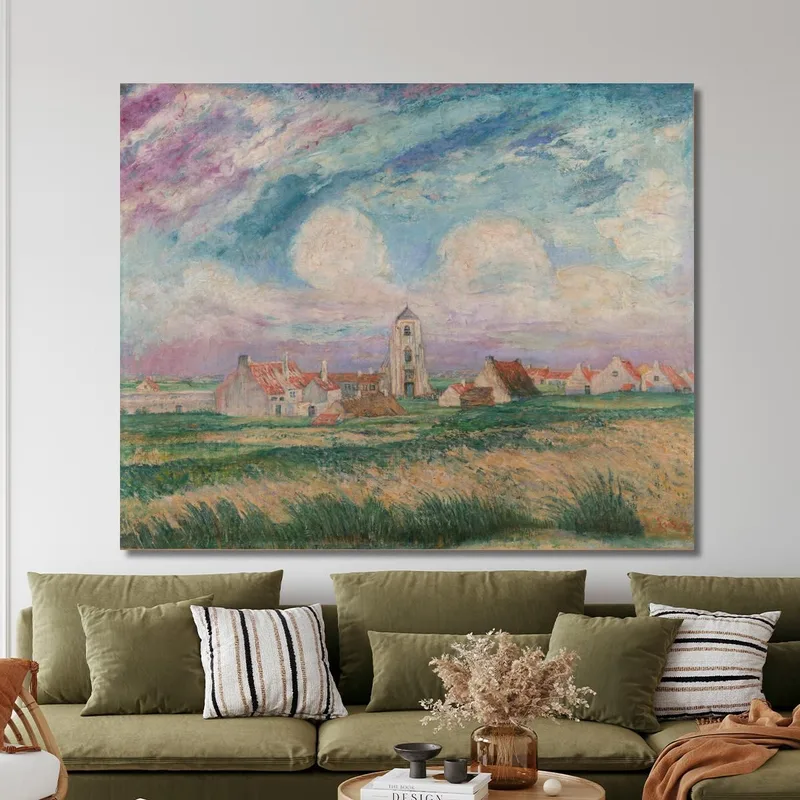 Vue De Mariakerke James Ensor