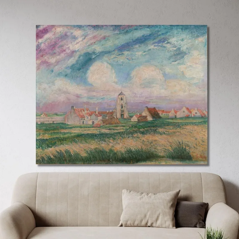 Vue De Mariakerke James Ensor