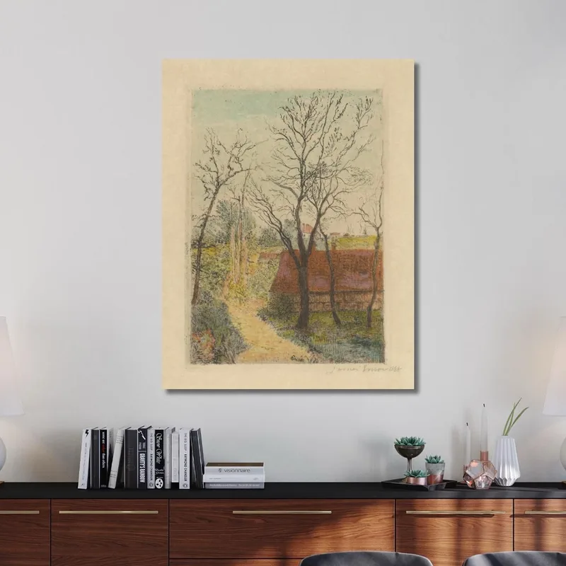 Fußpfad In Groenendaal James Ensor