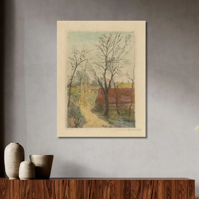 Fußpfad In Groenendaal James Ensor