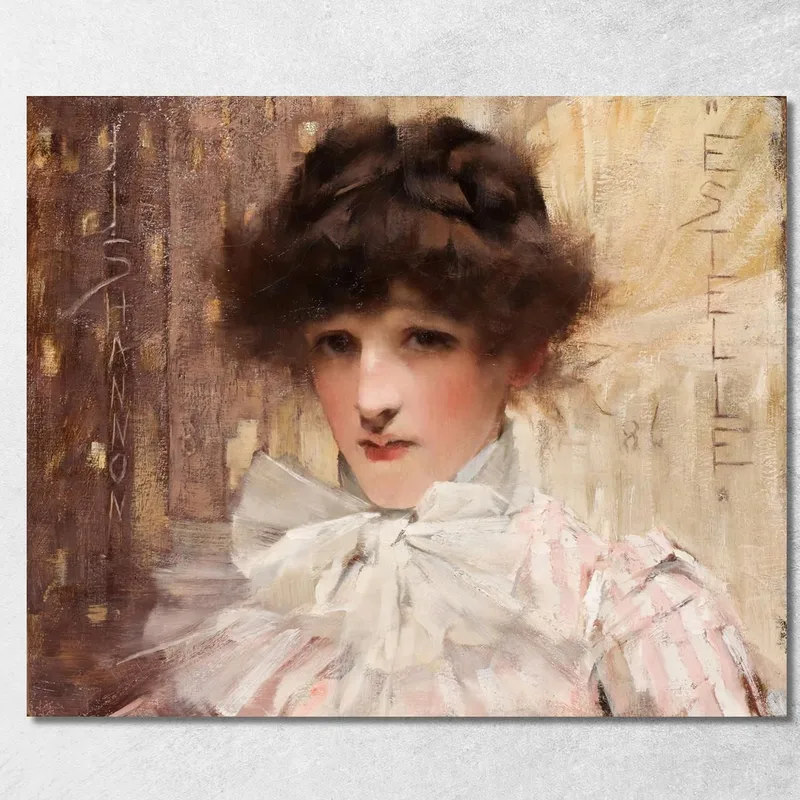 Estelle James Jebusa Shannon cuadro en lienzo
