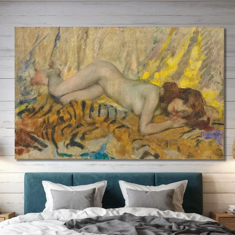 Nudo Su Pelle Di Tigre James Jebusa Shannon