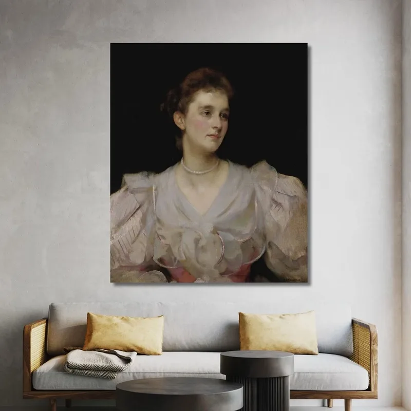 Porträt Einer Dame 2 James Jebusa Shannon
