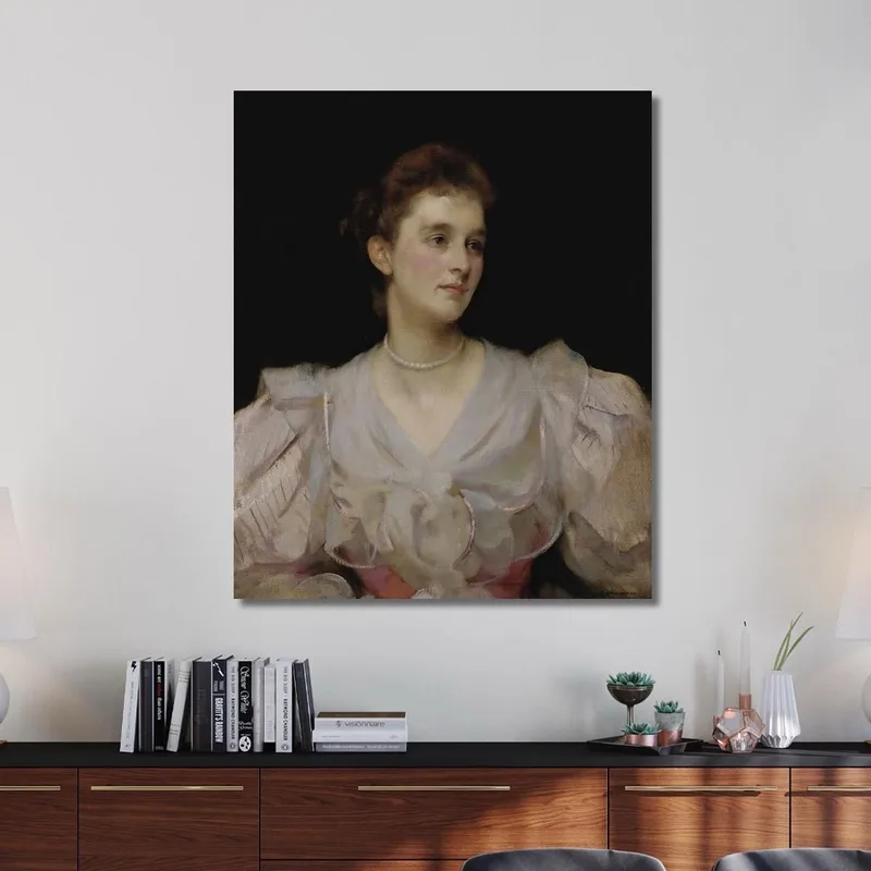 Porträt Einer Dame 2 James Jebusa Shannon