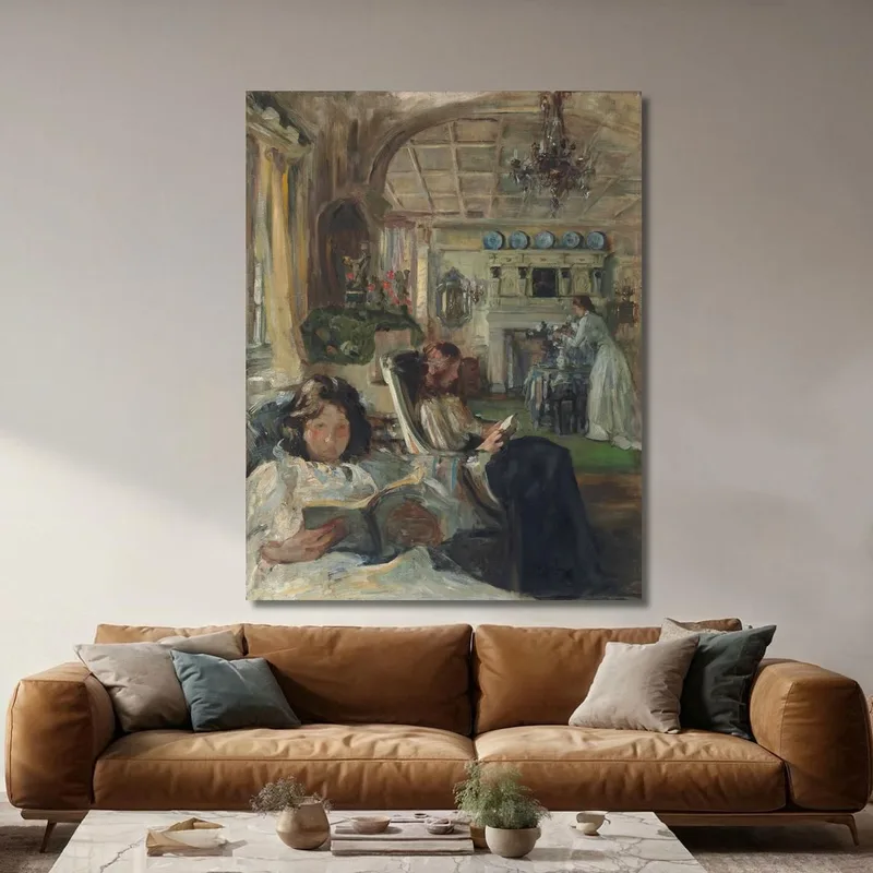Das Wohnzimmer James Jebusa Shannon