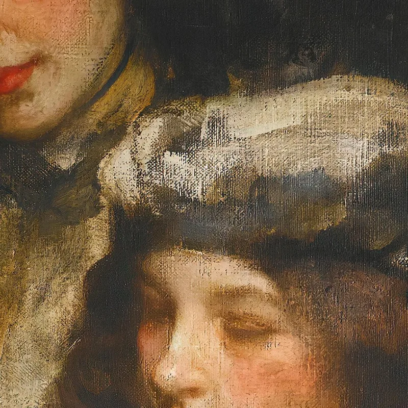 Il Pittore, Sua Moglie E Sua Figlia James Jebusa Shannon