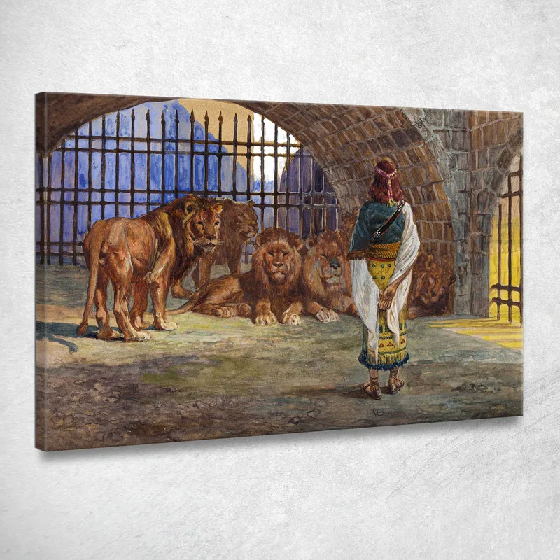 Daniel In The Lions Den James Tissot canvas print