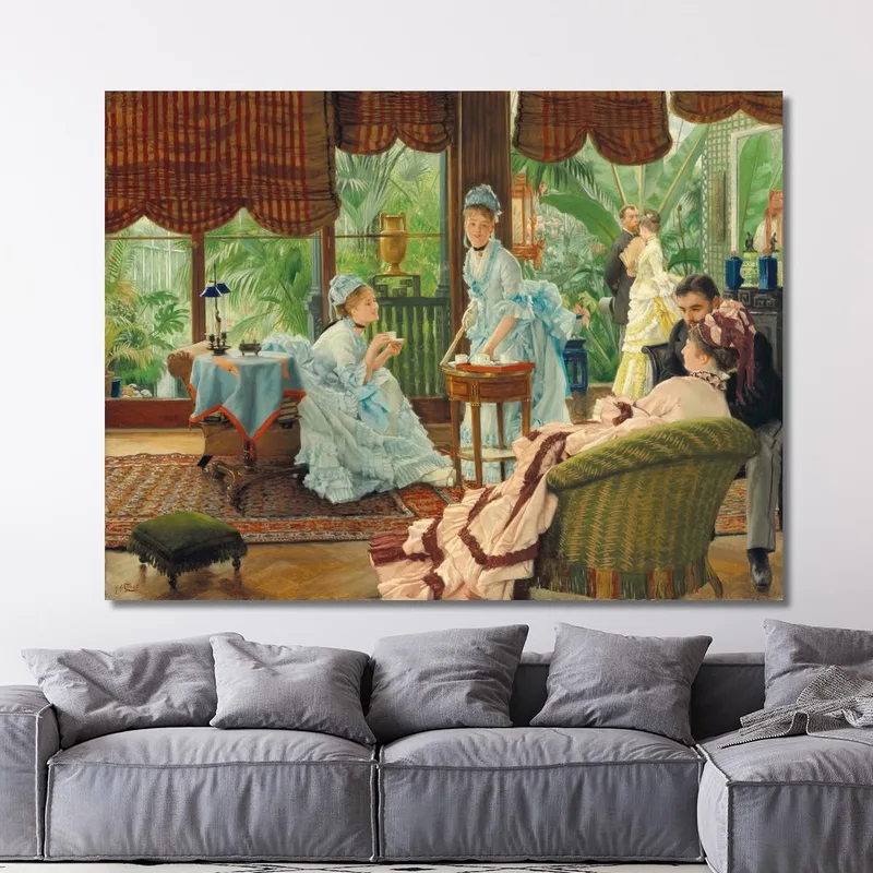 In The Conservatory Rivals James Tissot