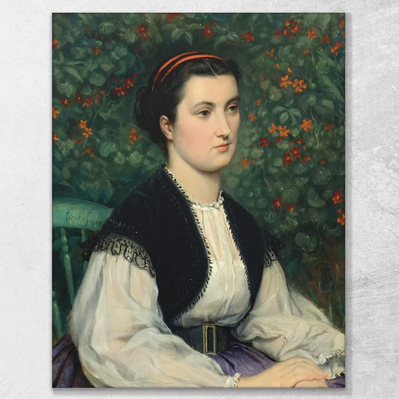 Portrait Of A Lady James Tissot