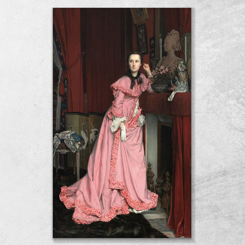 Ritratto Della Marchesa De Miramon Nata Thérèse Feuillant James Tissot