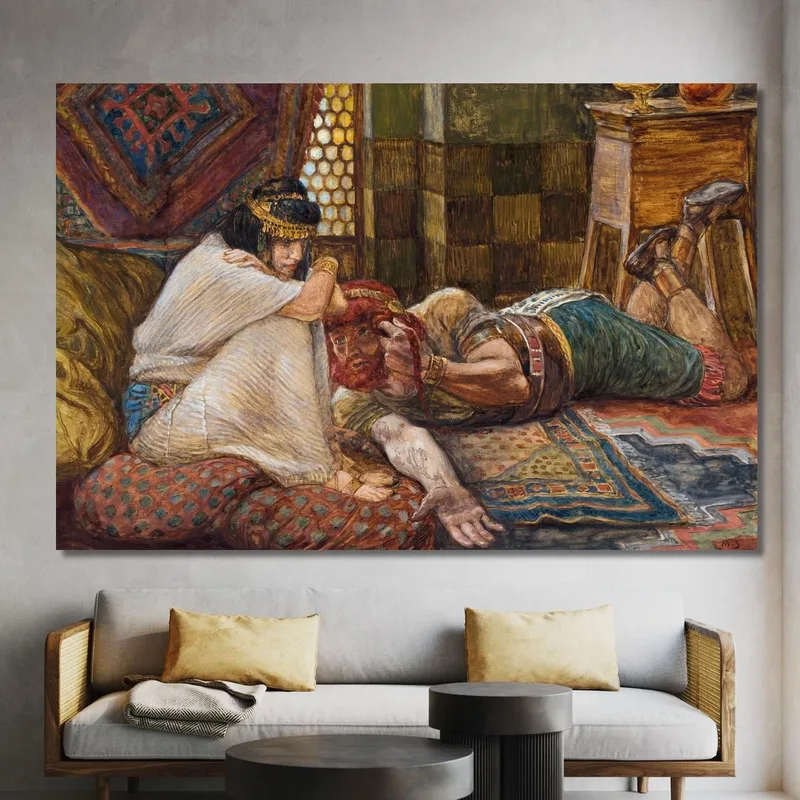 Samson Révèle Son Secret À Dalila James Tissot
