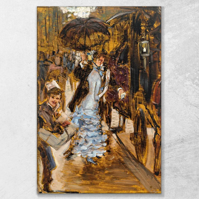 Schizzo Per La Damigella D'Onore James Tissot