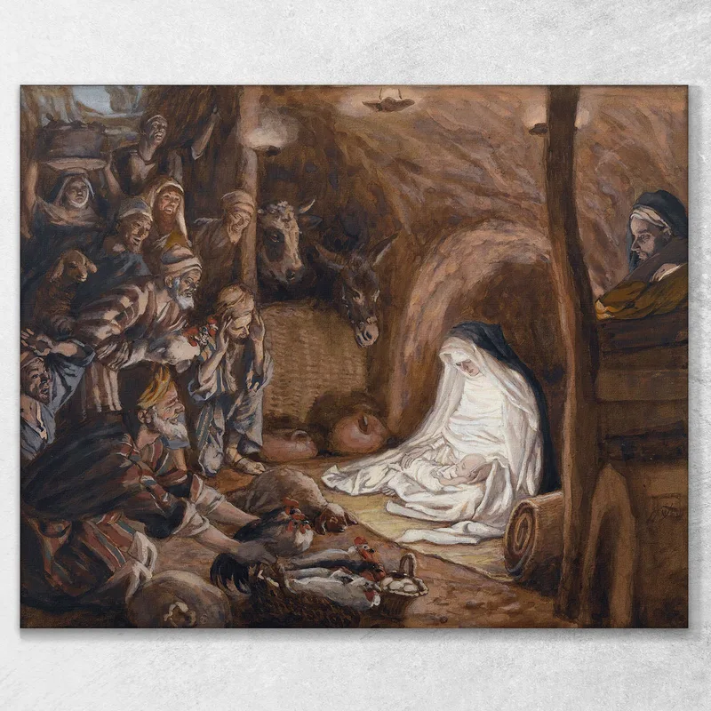 Die Anbetung Der Hirten James Tissot